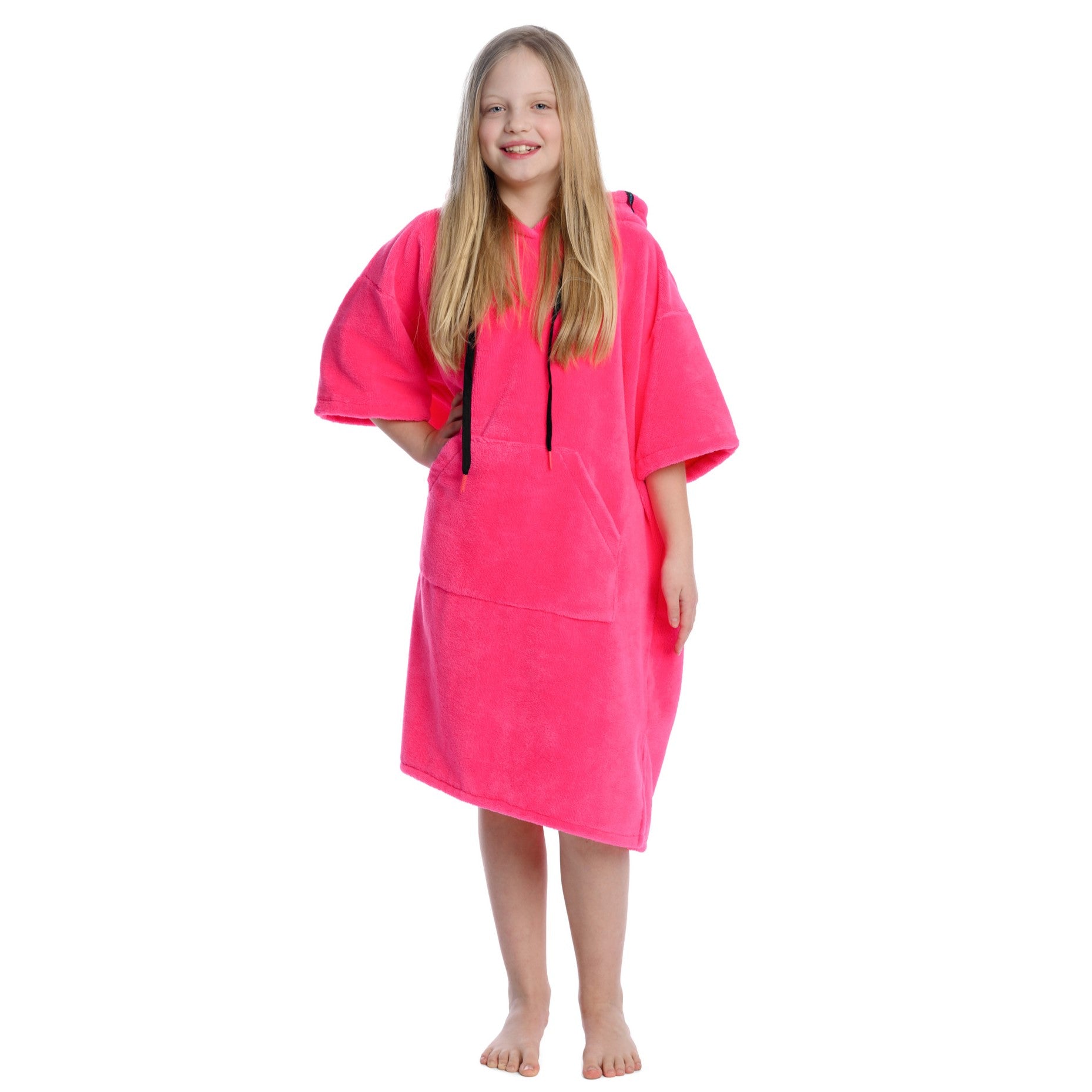 Surf poncho mono pink, 70 x 100 cm