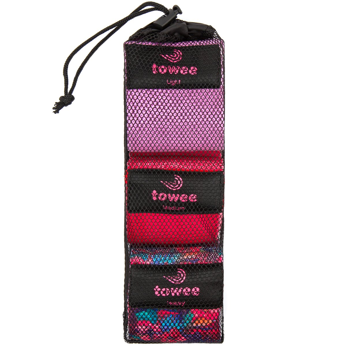 Booty Band textile resistant rubber Paradise, 3 pcs