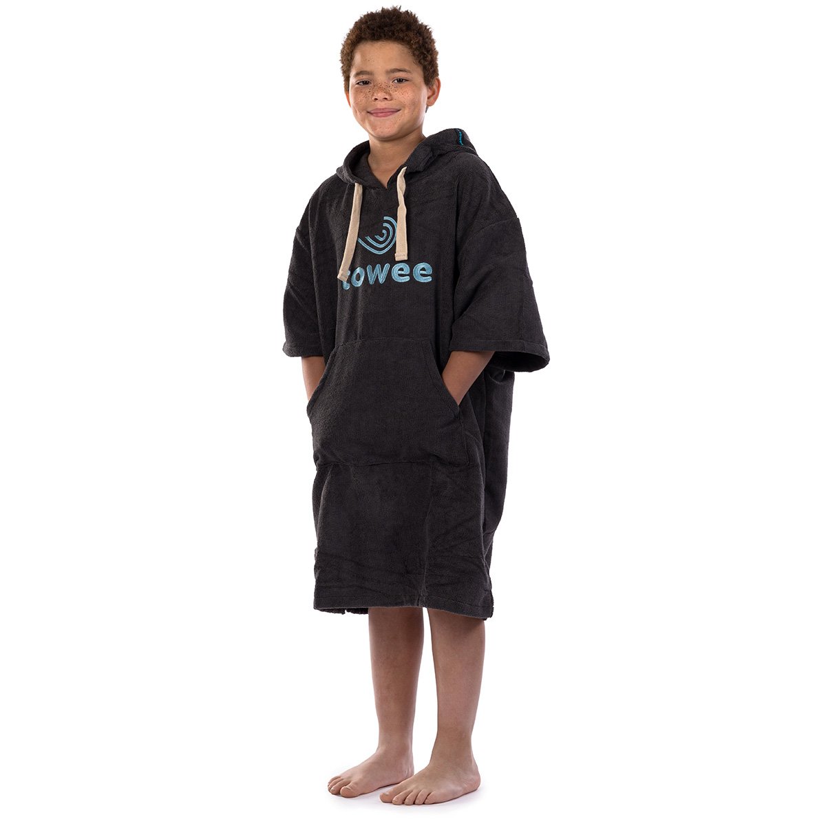 Teenager surf poncho Towee blue, 60 x 90 cm