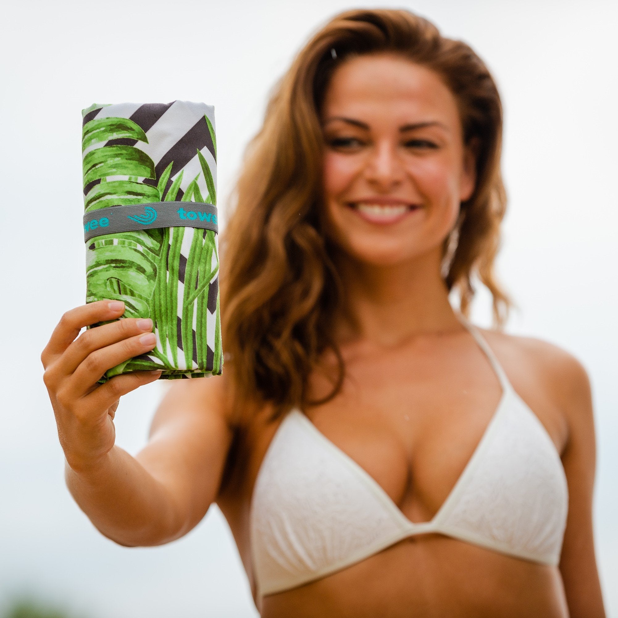 Quick drying towel MONSTERA